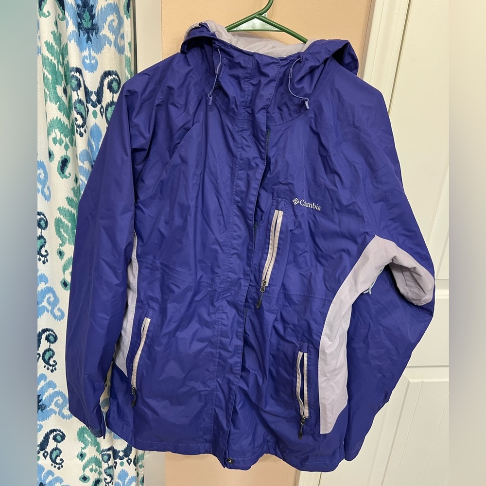Columbia Purple Hooded Jacket